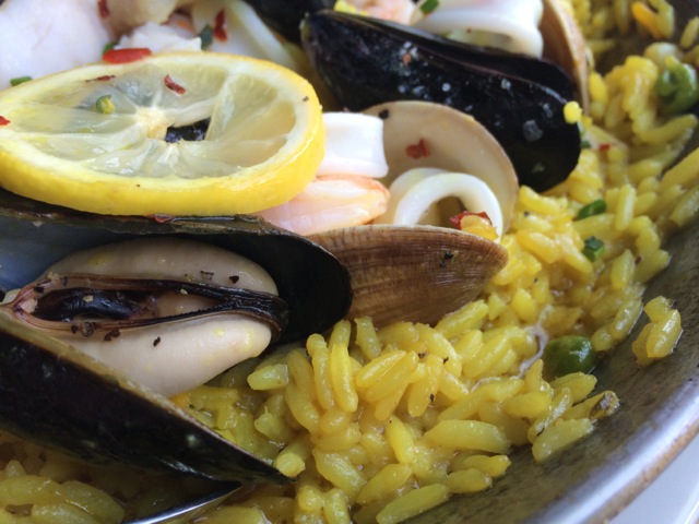 #spiceroadtable chef's special seafood paella 01MAY2014 - 07