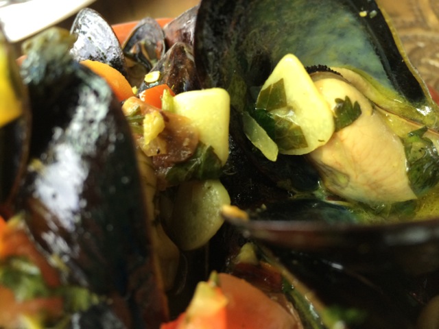 #spiceroadtable mussels tagine 19APR2014 - 2