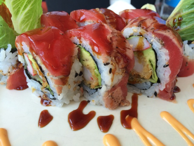 the fire roll is very tasty, maybe not our favorite though