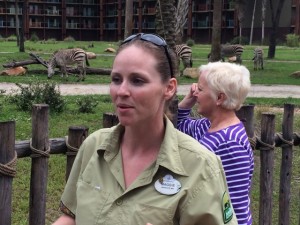 Maggie (our Animal Specialist) and that's Lisa in the background