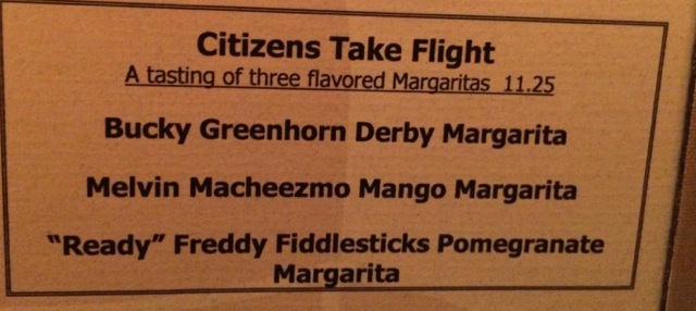 Nevie's margarita flight